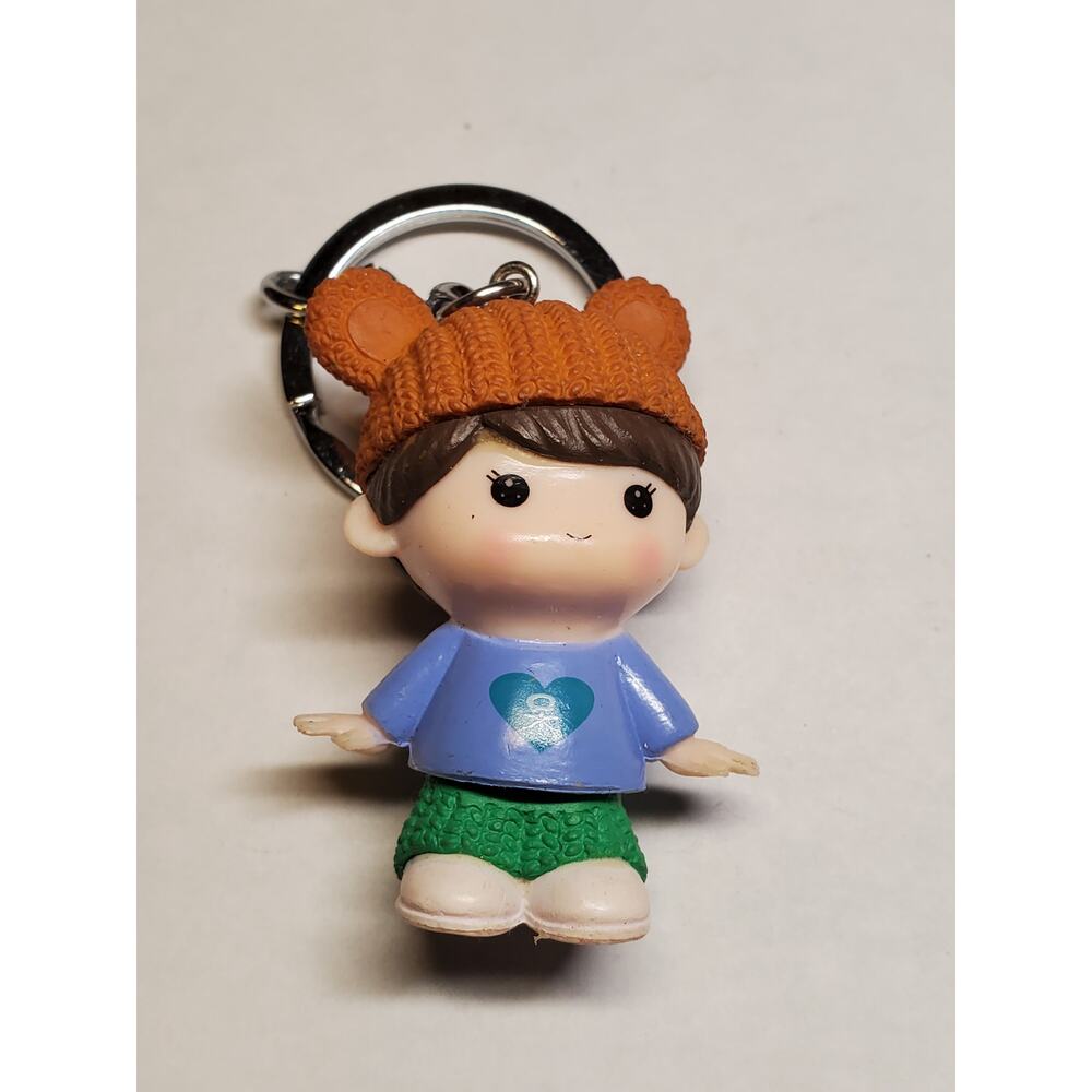 Cute Boy Keychain - 2"